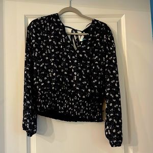 Lush Cropped Blouse